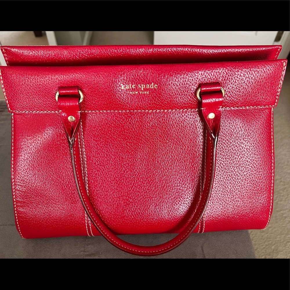 Red Kate Spade handbag